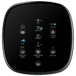 Honeywell Air Genius 4 Oscillating Tower Air Purifier and Odor Reducer -Black, HFD310