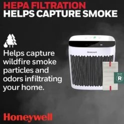 Honeywell Allergen Plus HEPA Air Purifier - White, HPA5100W