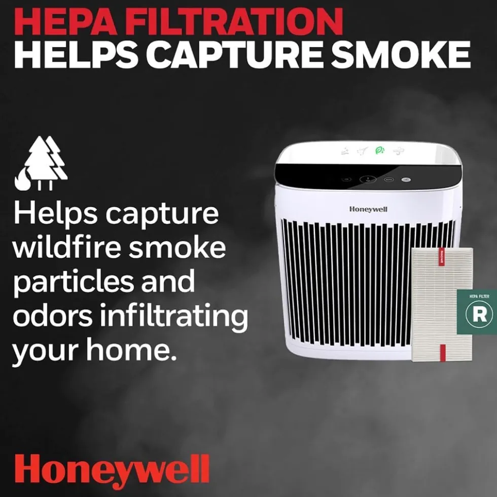 Honeywell Allergen Plus HEPA Air Purifier - White, HPA5100W