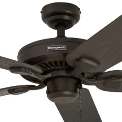 Honeywell Belmar Indoor and Outdoor Ceiling Fan, Bronze, 52-Inch - 50199
