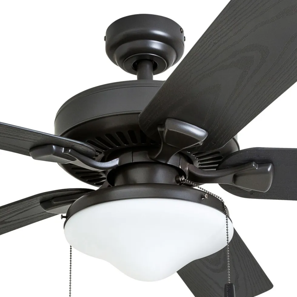 Honeywell Belmar Indoor and Outdoor Ceiling Fan, Bronze, 52-Inch - 50512