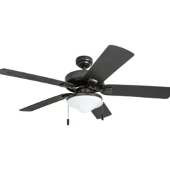 Honeywell Belmar Indoor and Outdoor Ceiling Fan, Bronze, 52-Inch - 50512