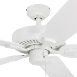 Honeywell Belmar Indoor and Outdoor Ceiling Fan, White, 52-Inch - 50198