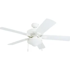 Honeywell Belmar Indoor and Outdoor Ceiling Fan, White, 52-Inch - 50513