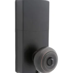 Honeywell Bluetooth Enabled Digital Door Knob Lock With Keypad, Oil Rubbed Bronze, 8832401S