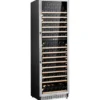 Honeywell 174 Bottle Large Freestanding Dual Zone Compressor Wine Cooler Refrigerator with Touch Controls, Stainless Steel - H174WCS
