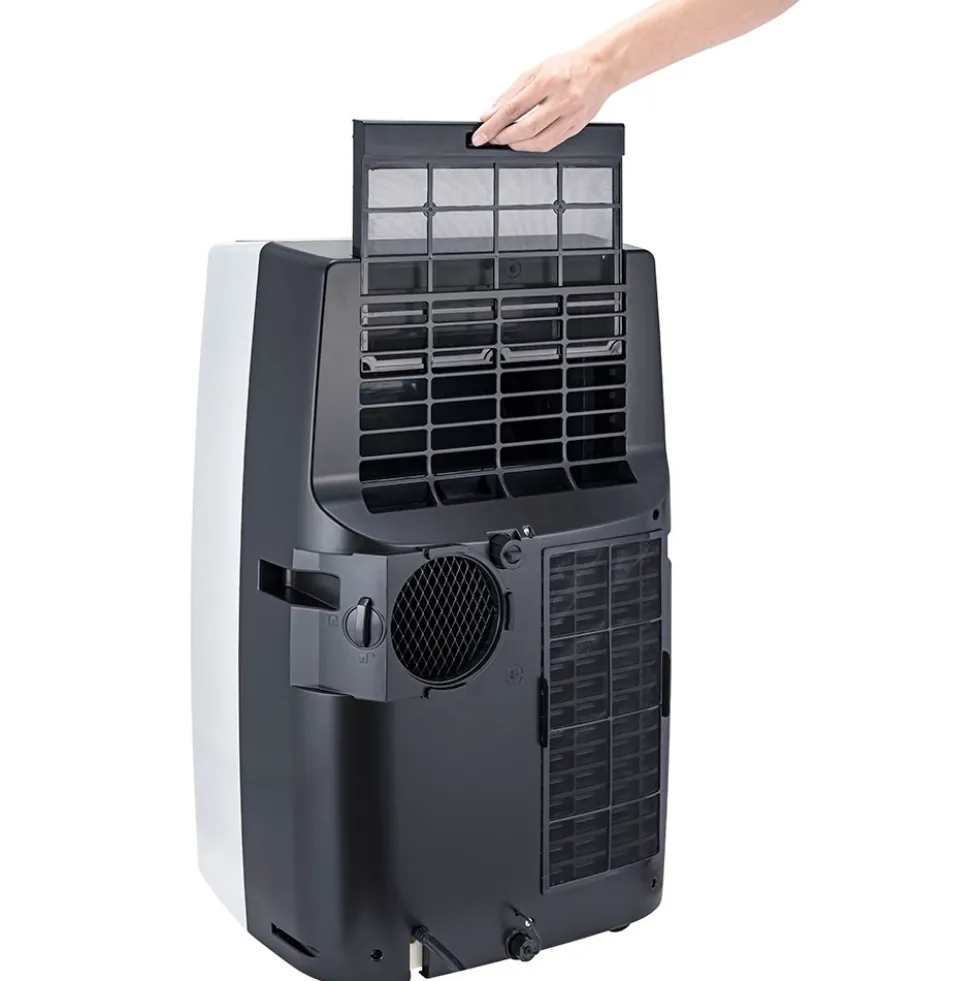 Honeywell 11,000 BTU Portable Air Conditioner, Dehumidifier and Fan - Black and Silver, MN1CFS8