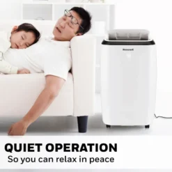 Honeywell 11,000 BTU Portable Air Conditioner, Fan, and Dehumidifier - White, HM2CESAWK8