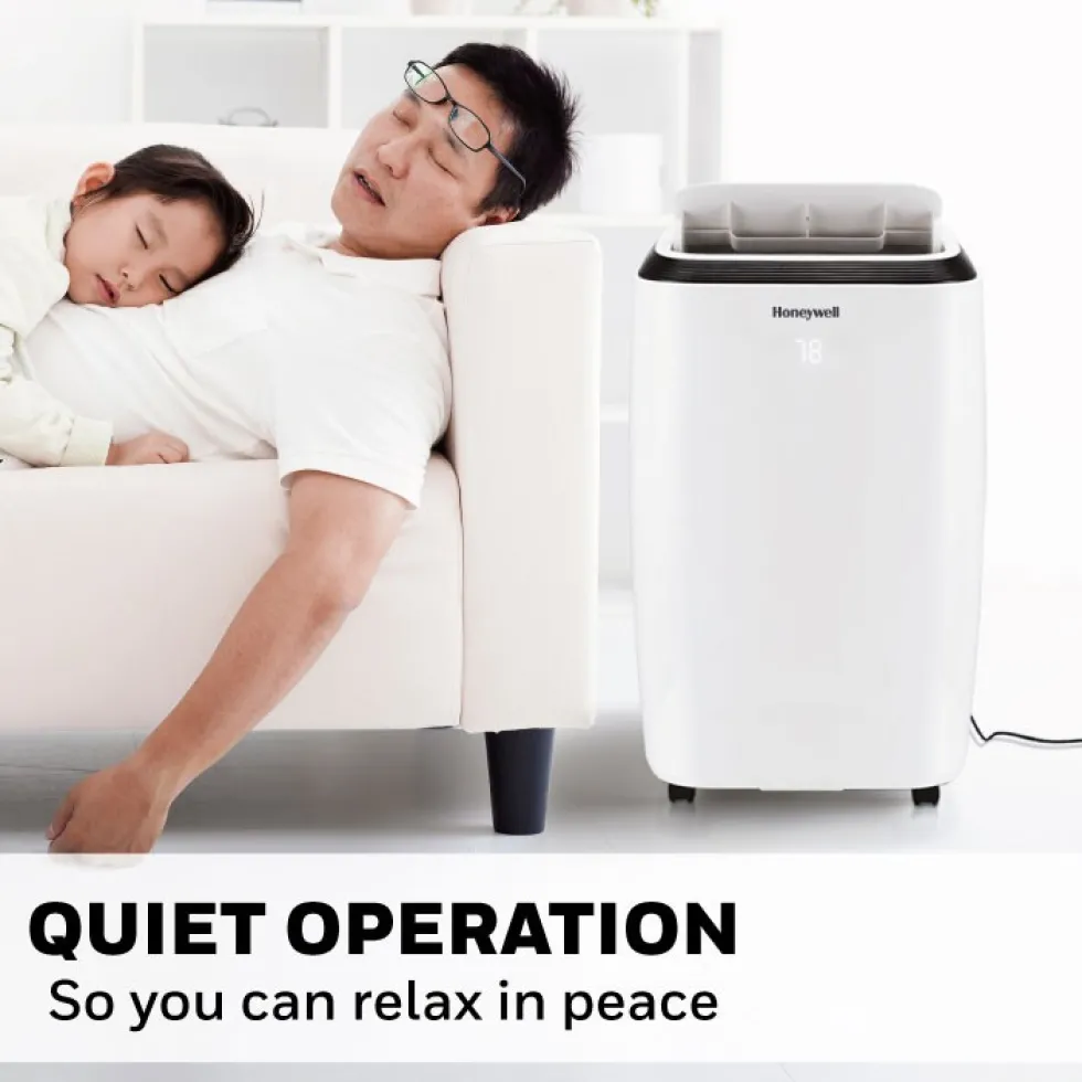 Honeywell 11,000 BTU Portable Air Conditioner, Fan, and Dehumidifier - White, HM2CESAWK8