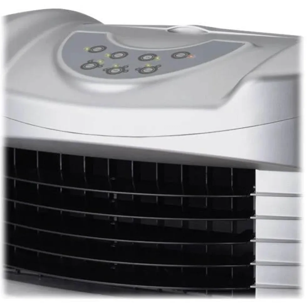 Honeywell CL201AE Portable Evaporative Cooler with Remote Control, 470 CFM - 5.3 Gallon Tank, Gray