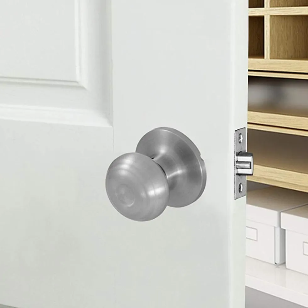Honeywell Classic Passage Door Knob, Satin Nickel, 8101303