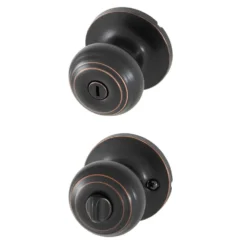 Honeywell Classic Privacy Door Knob, Oil Rubbed Bronze, 8101402