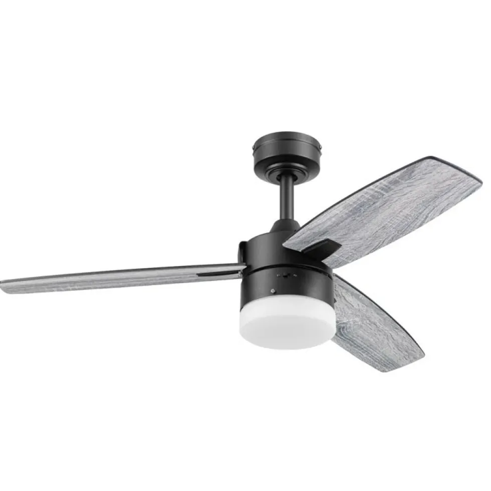 Honeywell Conifer Outdoor Ceiling Fan - 42 inch, Matte Black