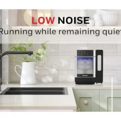 Honeywell Countertop Nugget Ice Maker, Large Capacity Chewable Ice Machine with Large Ice Storage and 1 Gallon Water Tank - H-ICE