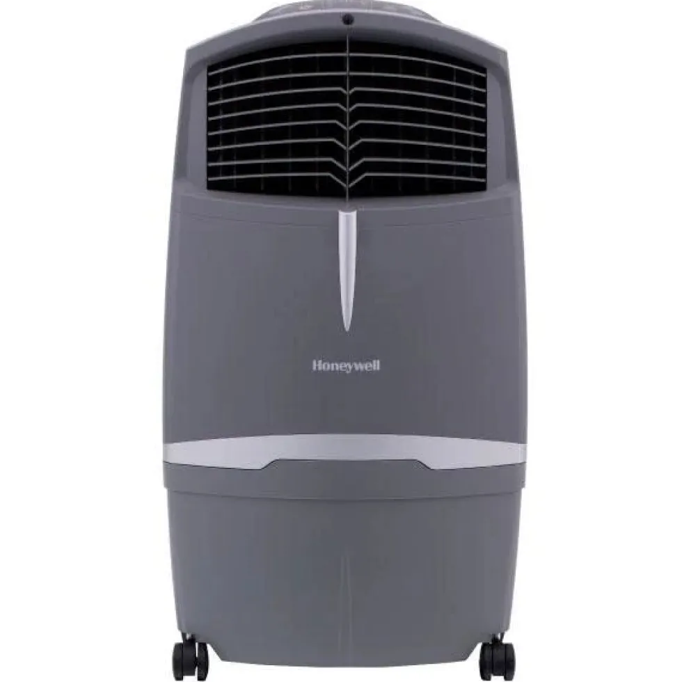 Honeywell CO30XE Indoor/Outdoor Evaporative Air Cooler, 525 CFM - 7.9 Gallon Tank, Gray