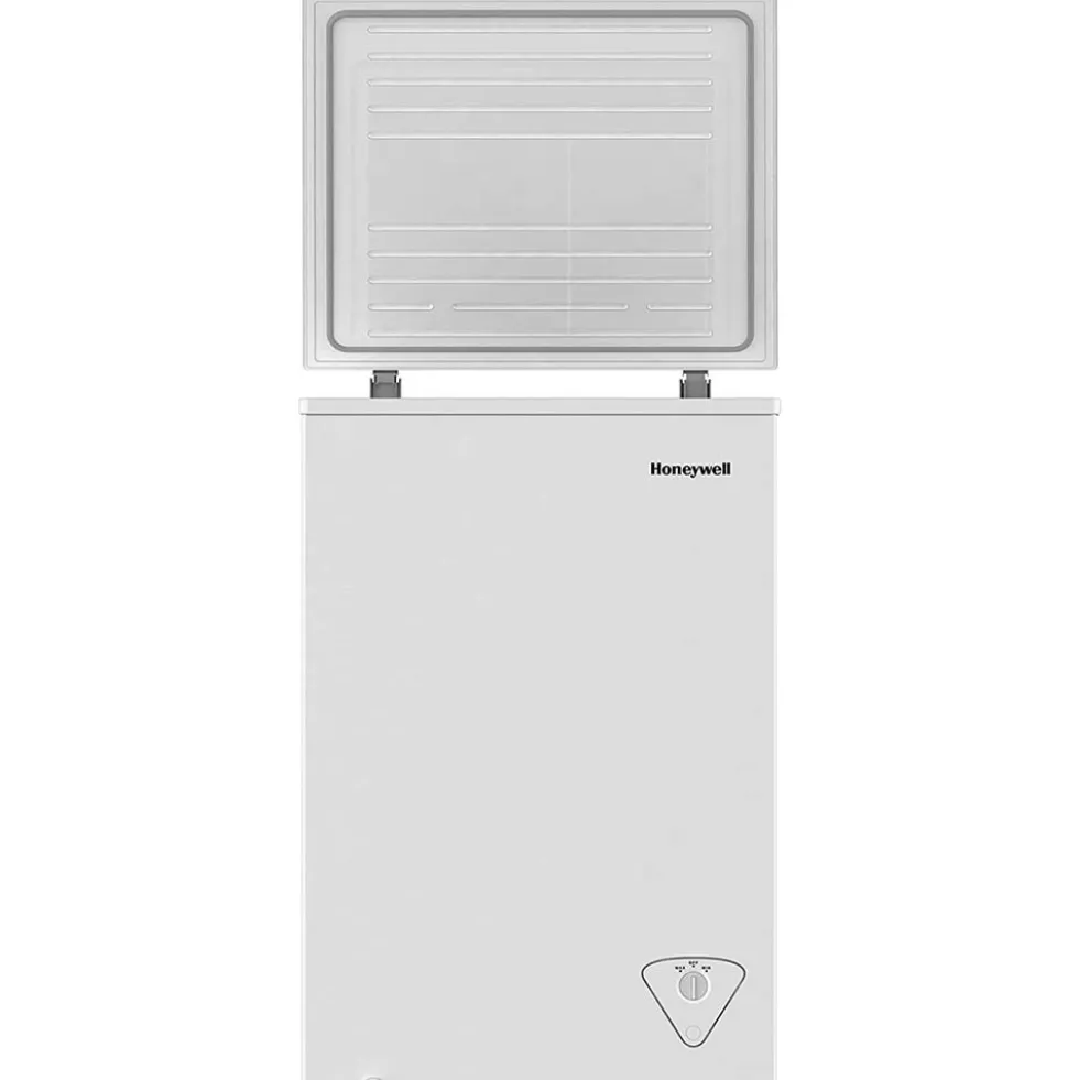 Honeywell 3.5 Cu Ft Chest Freezer with Removable Storage Basket, White - H35CFW