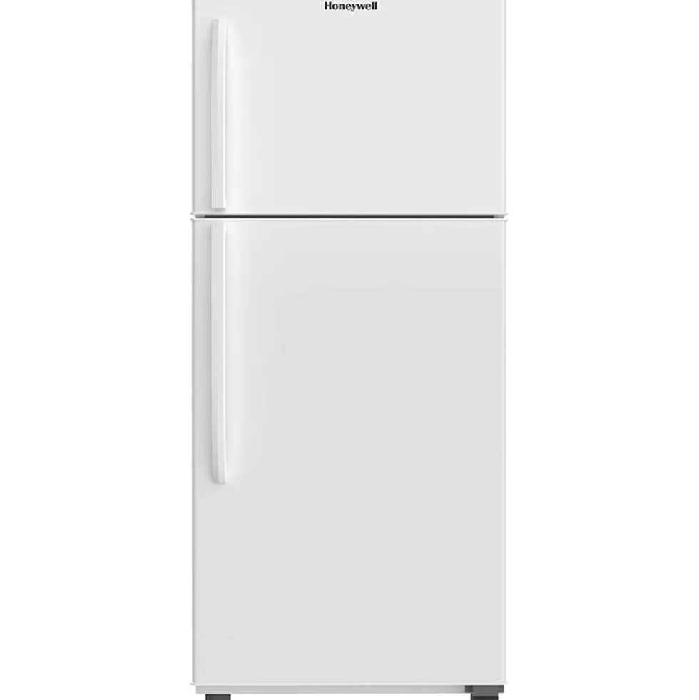 Honeywell 18 Cu Ft Refrigerator with Top Freezer, White - H18TFW