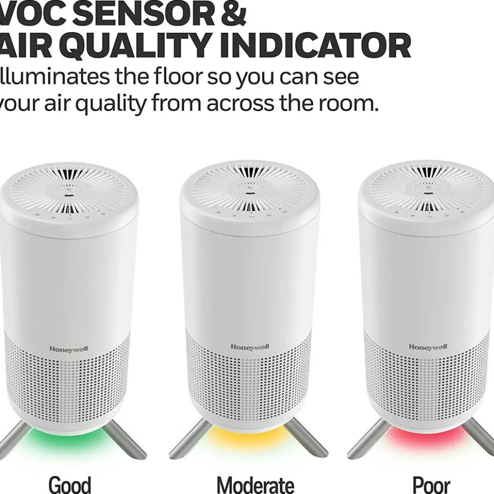 Honeywell Designer Series Ultra Quiet HEPA Tower Air Purifier - White, HPA830W