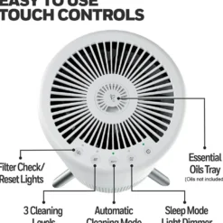Honeywell Designer Series Ultra Quiet HEPA Tower Air Purifier - White, HPA830W