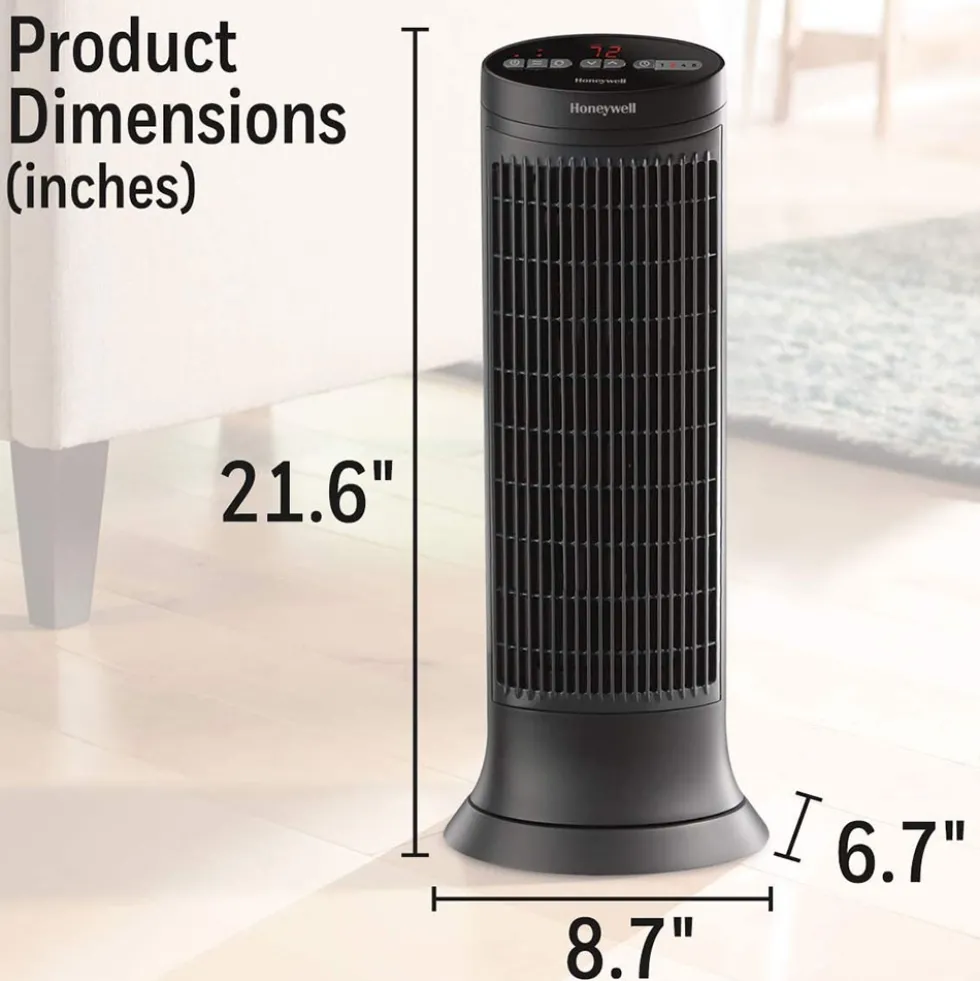 Honeywell Digital Ceramic Tower Heater, HCE322V