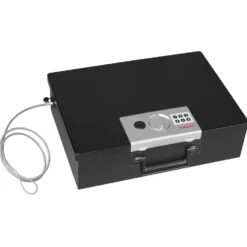 Honeywell 6110 Digital Steel Laptop Security Box with Secure Cable Tether (.48 cu ft.)