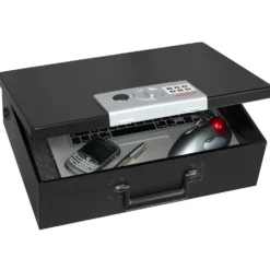 Honeywell 6110 Digital Steel Laptop Security Box with Secure Cable Tether (.48 cu ft.)