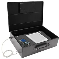 Honeywell 6110 Digital Steel Laptop Security Box with Secure Cable Tether (.48 cu ft.)
