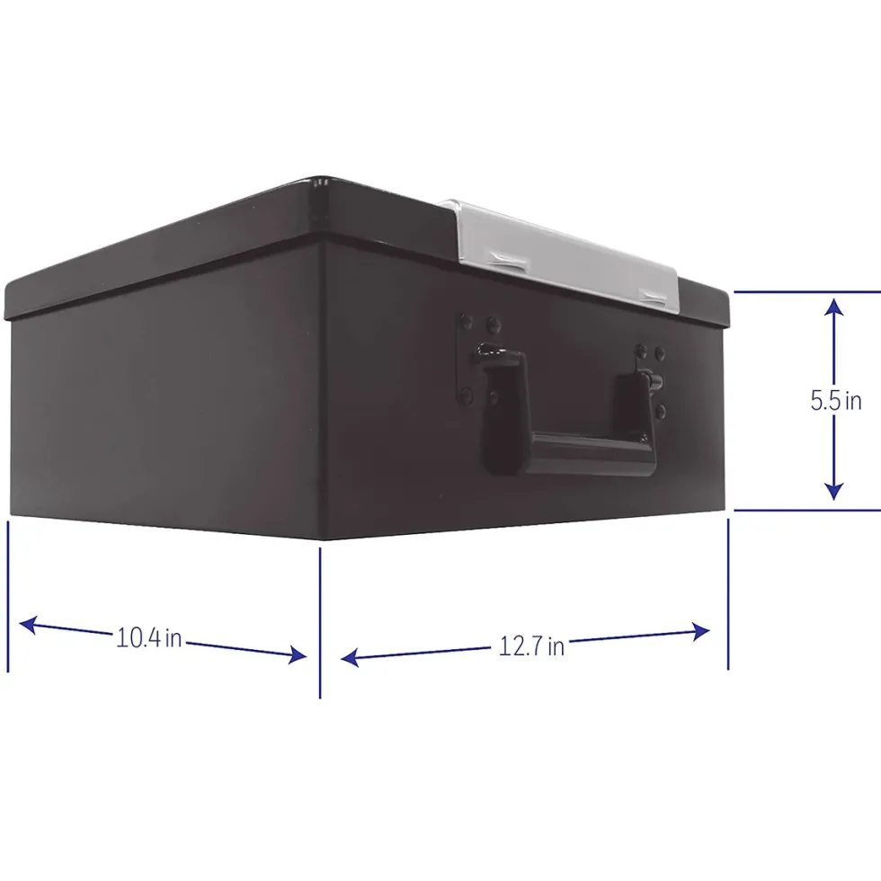 Honeywell 6108 Digital Steel Security Box with Fire Resistant Insulation (.27 cu ft.)
