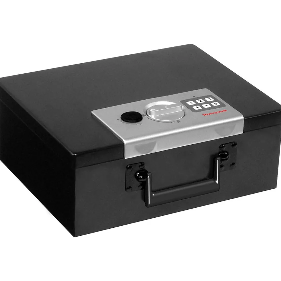 Honeywell 6108 Digital Steel Security Box with Fire Resistant Insulation (.27 cu ft.)