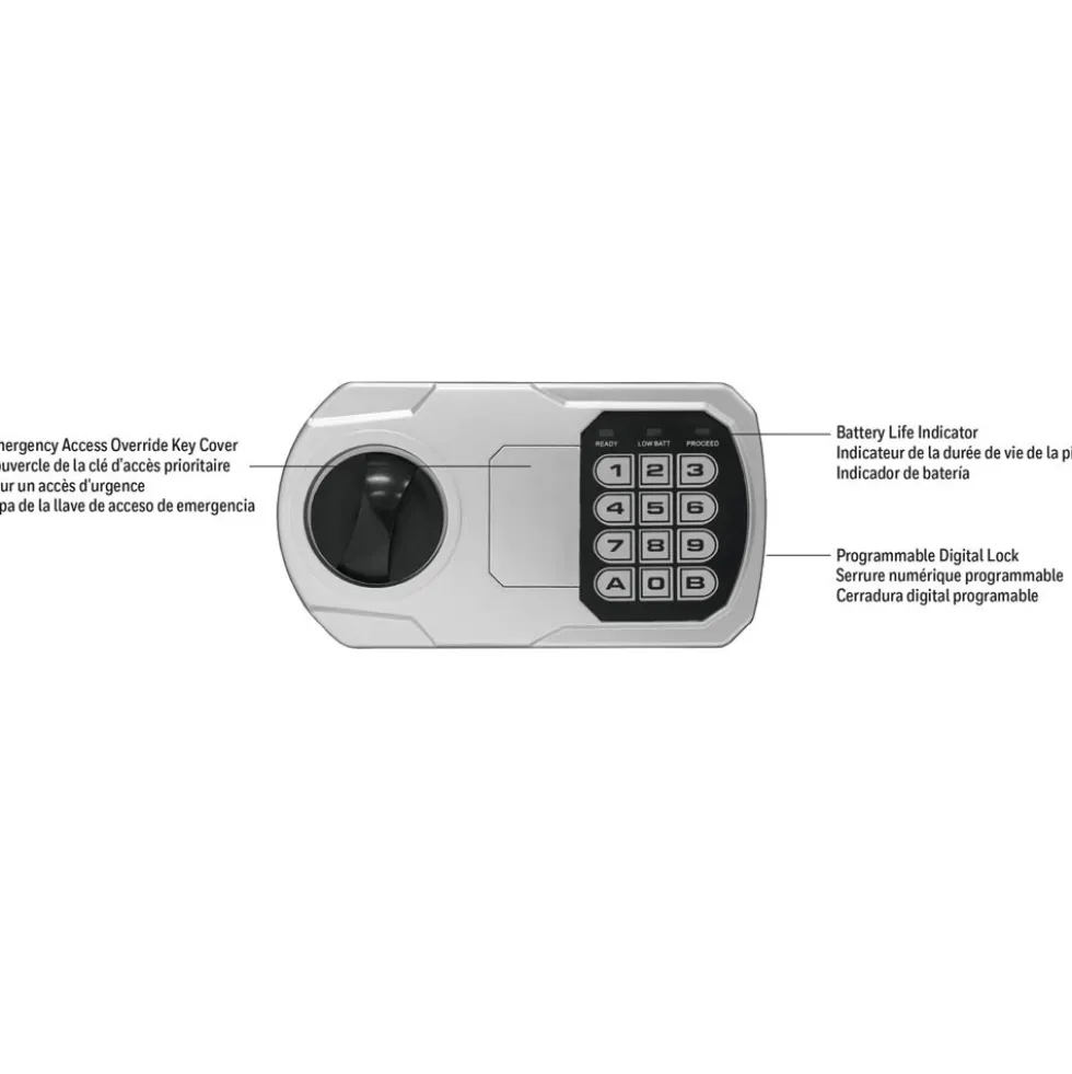 Honeywell 5110 Digital Steel Security Safe (0.51 cu ft.)