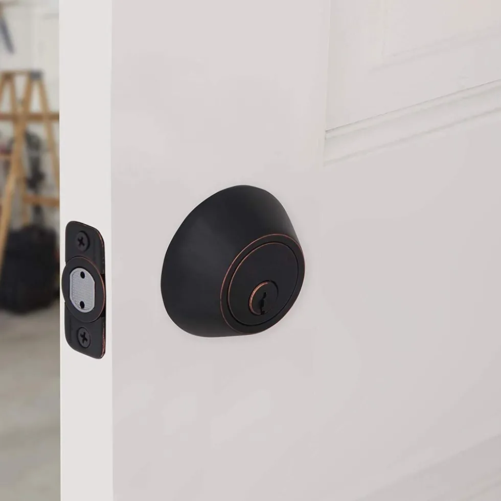 Honeywell Double Cylinder Deadbolt, Oil Rubbed Bronze, 8112409
