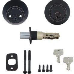 Honeywell Double Cylinder Deadbolt, Oil Rubbed Bronze, 8112409