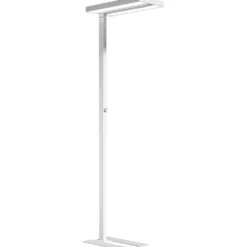 Honeywell Dual Light LED Eye Protection Floor Lamp, Natural Daylight, Modern Industrial Style - HWL-02E Pro