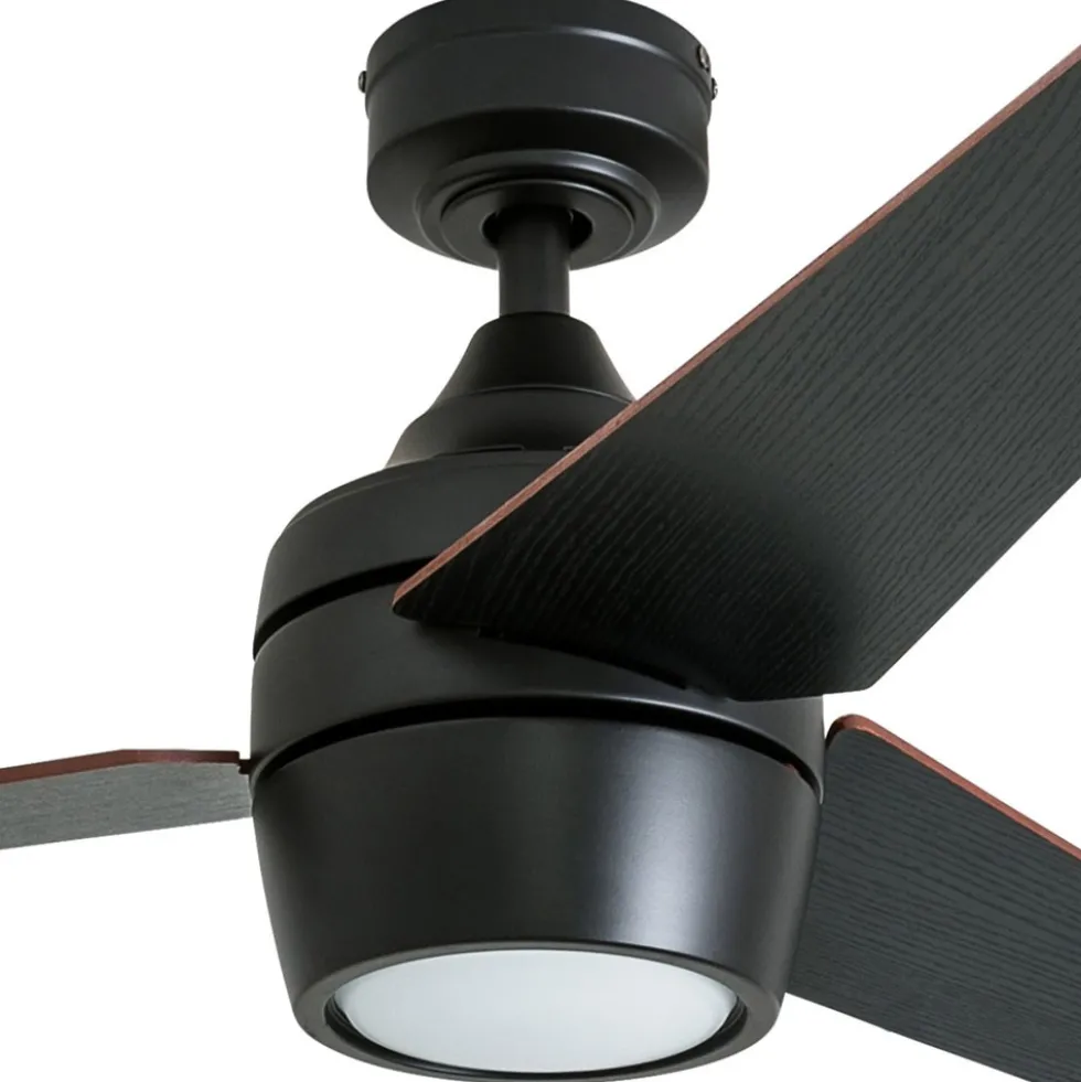 Honeywell Eamon Indoor Ceiling Fan, Modern Espresso Bronze, 52-Inch - 50603