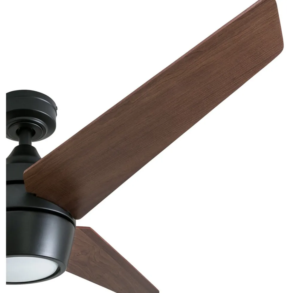 Honeywell Eamon Indoor Ceiling Fan, Modern Espresso Bronze, 52-Inch - 50603