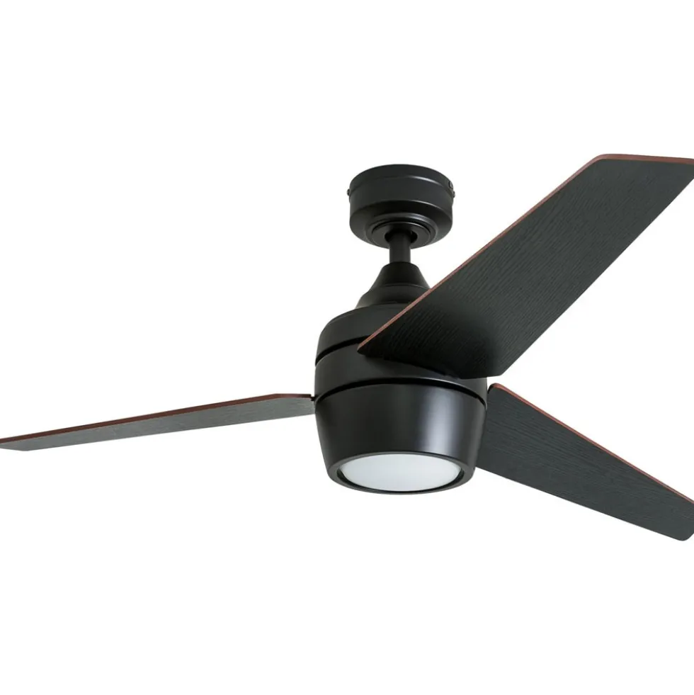 Honeywell Eamon Indoor Ceiling Fan, Modern Espresso Bronze, 52-Inch - 50603