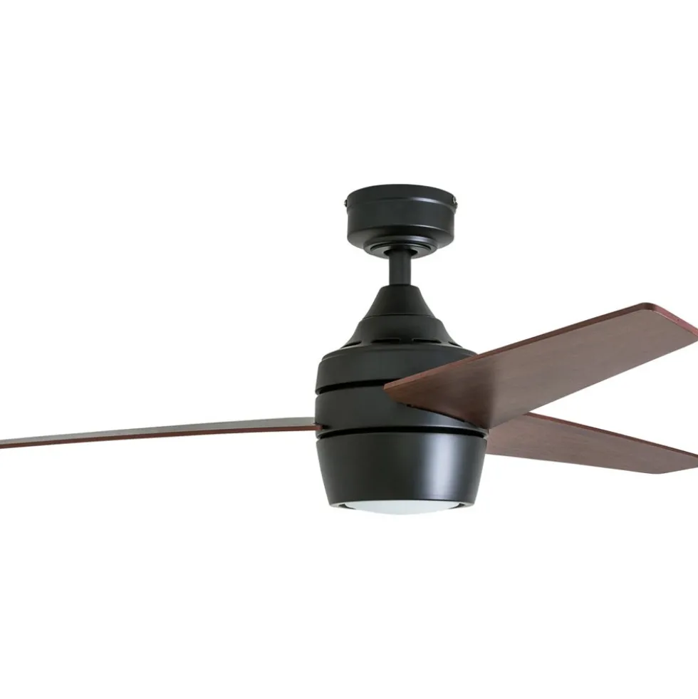 Honeywell Eamon Indoor Ceiling Fan, Modern Espresso Bronze, 52-Inch - 50603