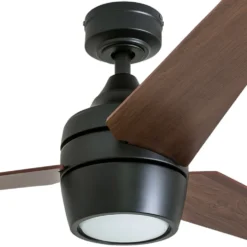 Honeywell Eamon Indoor Ceiling Fan, Modern Espresso Bronze, 52-Inch - 50603