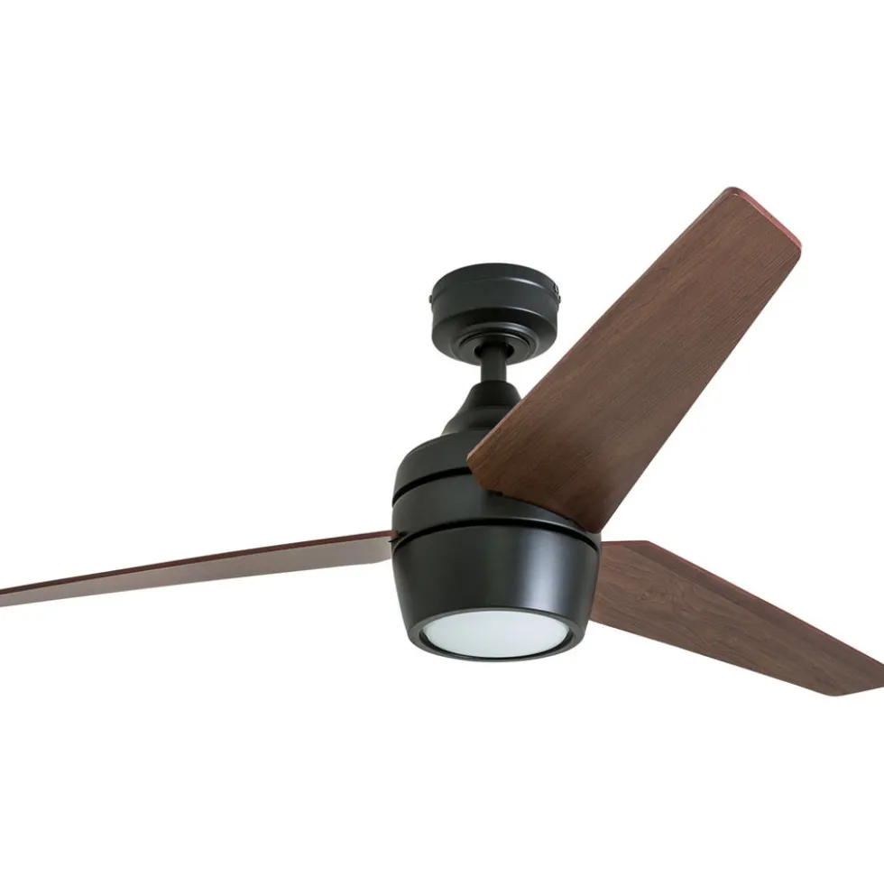 Honeywell Eamon Indoor Ceiling Fan, Modern Espresso Bronze, 52-Inch - 50603