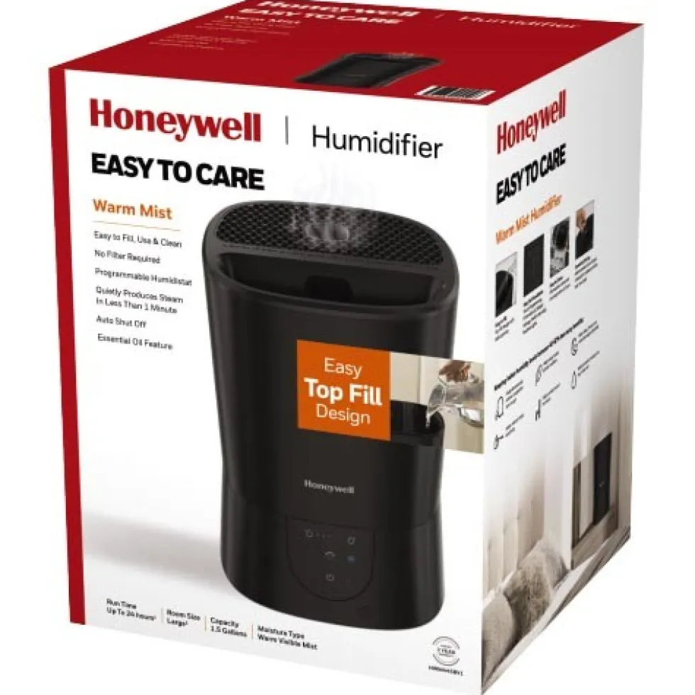 Honeywell Easy To Care Warm Mist Humidifier, HWM445B