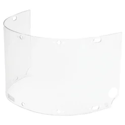 Honeywell Fibre-Metal Dual Crown Extended View Face Shield Window, 8 in x 16.5 in x .04 mm
