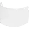 Honeywell Fibre-Metal Dual Crown Extended View Face Shield Window, 8 in x 16.5 in x .06 mm