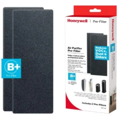Honeywell Filter B+ Odor And Gas Reducing Air Purifier Pre-filter - 2 Pack, HRF-B2
