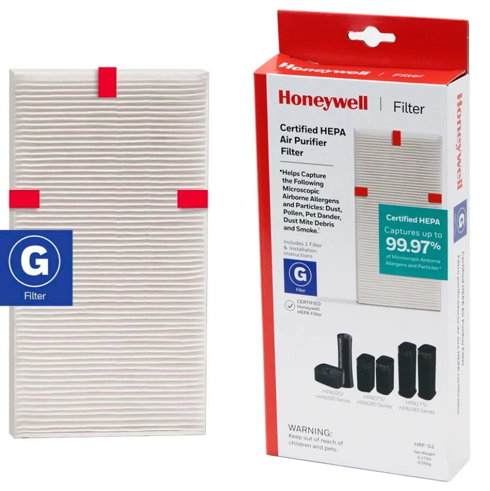 Honeywell Filter G True HEPA Replacement Air Purifier Filter, HRF-G1