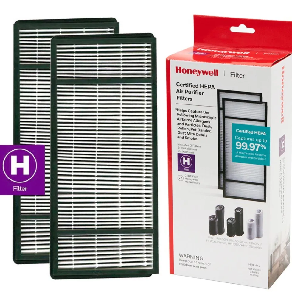 Honeywell Filter H True HEPA Replacement Filter - 2 Pack, HRF-H2