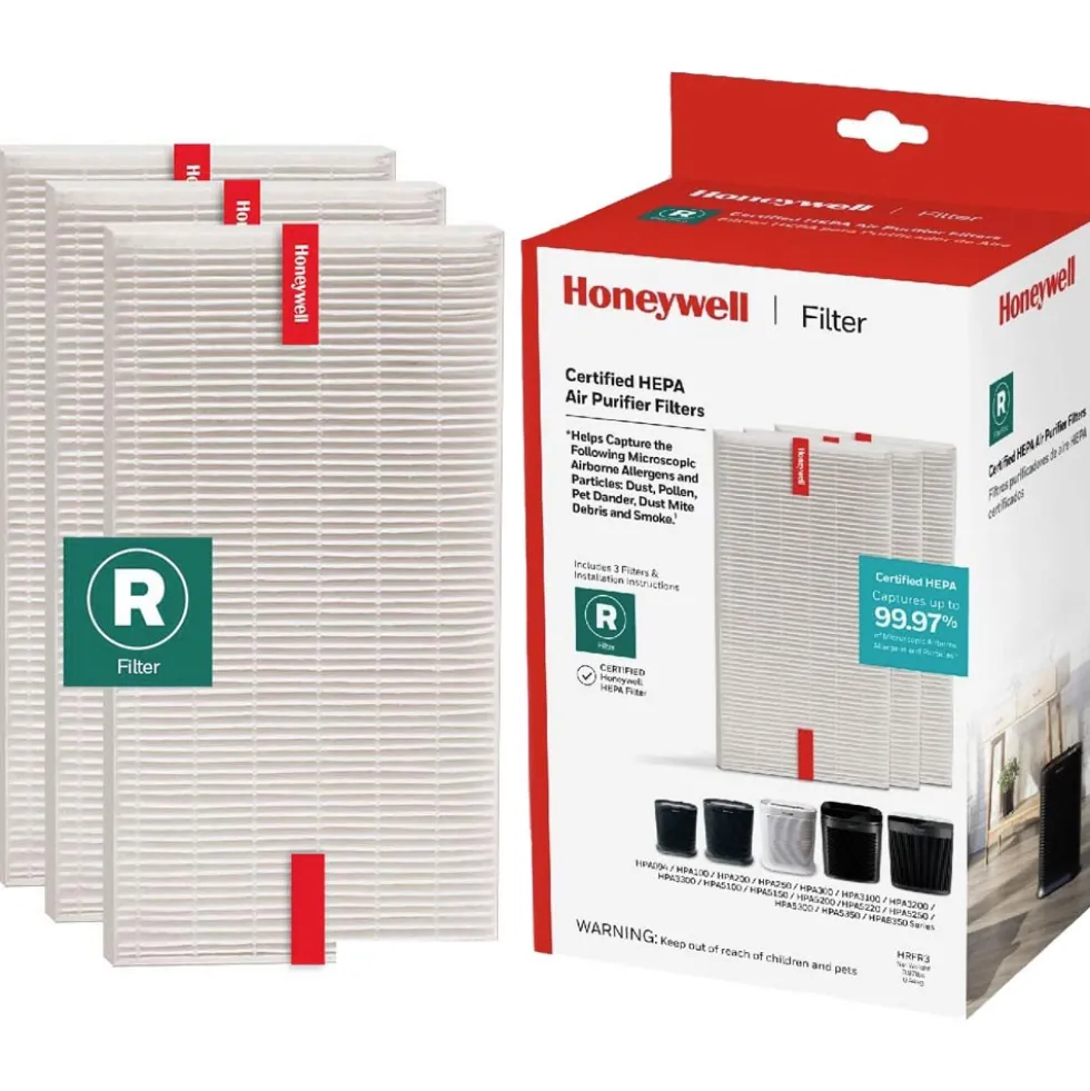 Honeywell Filter R True HEPA Replacement Filters - 3 Pack, HRF-R3