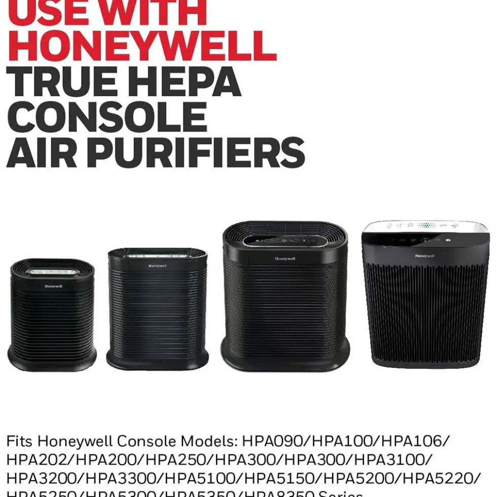 Honeywell Filter R True HEPA Replacement Filters - 3 Pack, HRF-R3