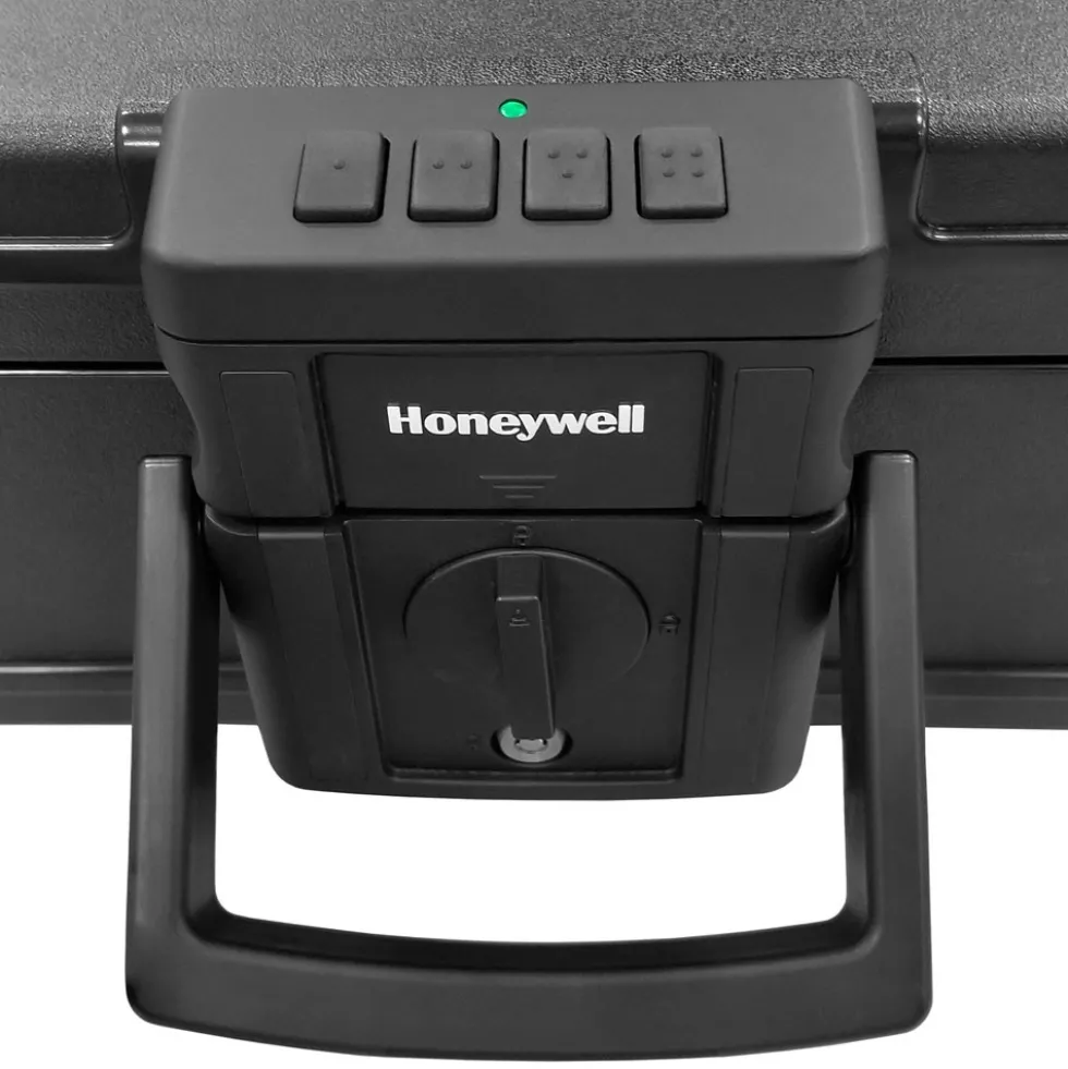 Honeywell 1553 Fire and Water Resistant Chest Safe with Touch Pad Lock (0.25 cu ft.)