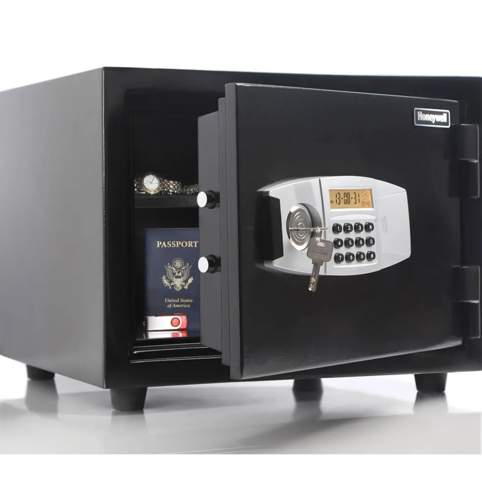 Honeywell 2114 Fire and Water Resistant Steel Security Digital Safe (1.07 cu ft.)