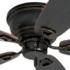Honeywell Glen Alden Low Profile Hugger Ceiling Fan, Oil Rubbed Bronze, 52-Inch - 50516